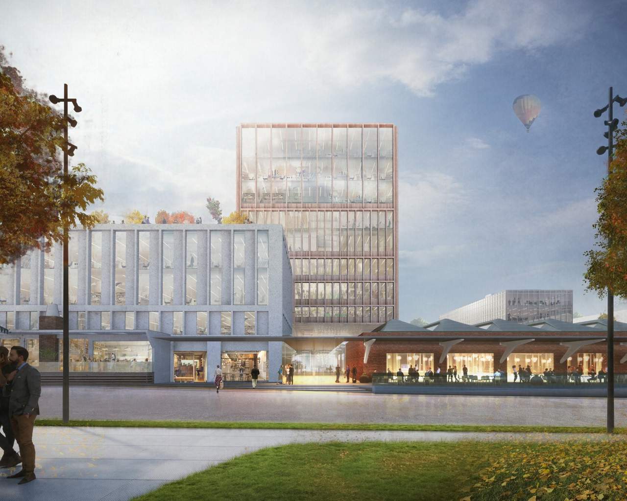 Vision image of the area and properties.